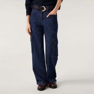 Ba&sh Auzy wide leg jeans, SZ 38 / M, Like new